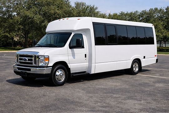 18-passenger minibus available for charter in Paducah, KY