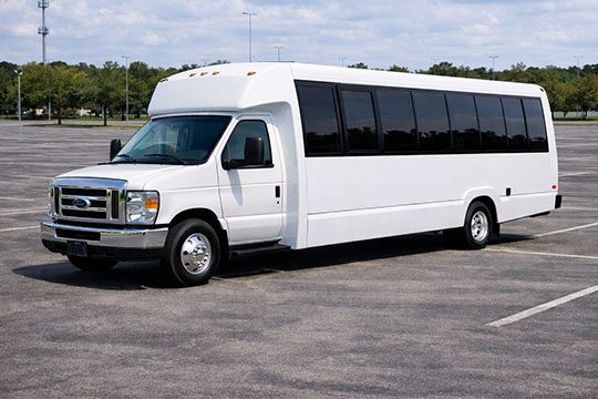 25-passenger minibus available for charter in Paducah, KY